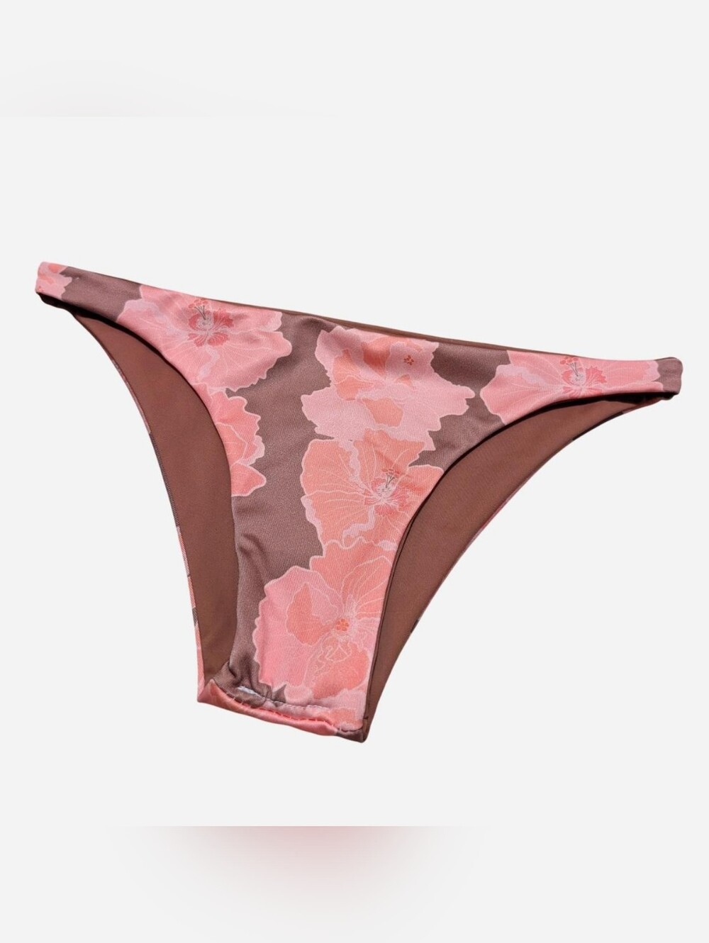 Handmade bikini swimsuit swim bottoms Hawaii hau Hibiscus Flower Floral XS